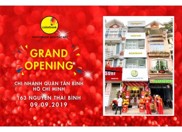 Khai trương chi nhánh Colorbook - Quận Tân Bình - Hồ Chí Minh